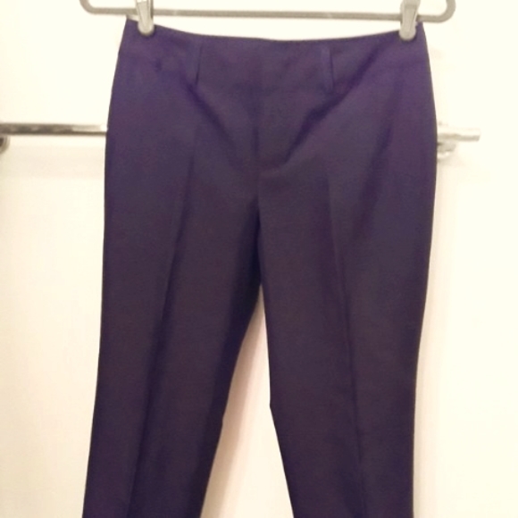 NWT SILK Banana Republic Martin Pant, Black, Sz 0 - Picture 2 of 14
